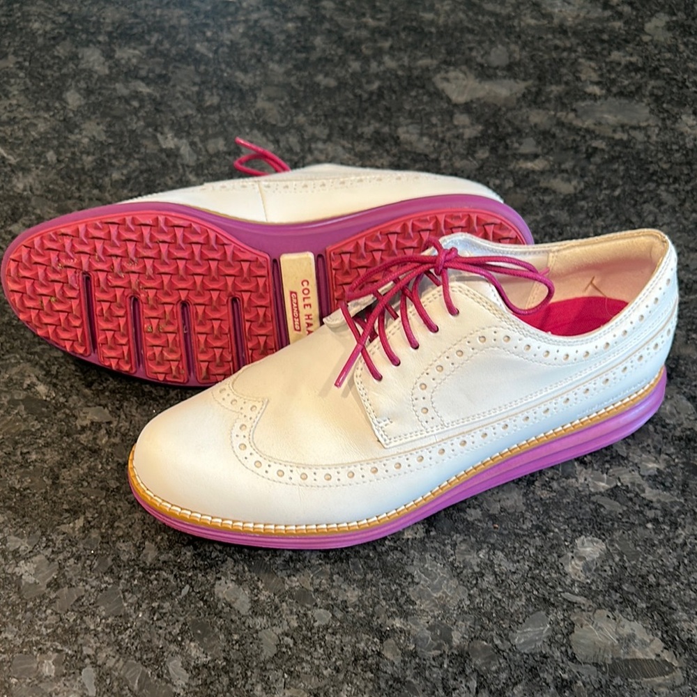 Cole Haan Golf Shoes, worn once! Womens 8